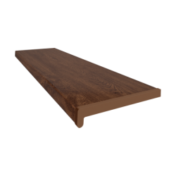 Vnitřní práh 25 cm x 200 cm Ořechové dřevo