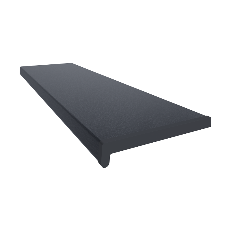 Vnitřní okenní parapet 25 cm x 150 cm antracitový
