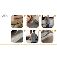 Appui de fenêtre intérieur Vilo 25 cm x 250 cm Marbre