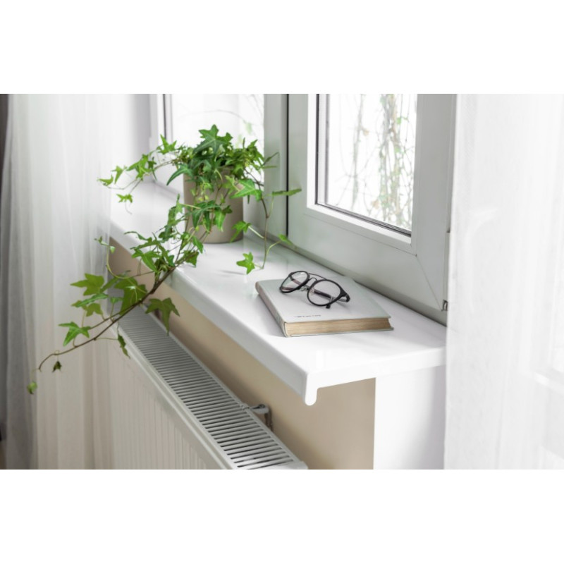 Fensterbankabdeckung 2 Stk pro Packung Vilo Weiß 420