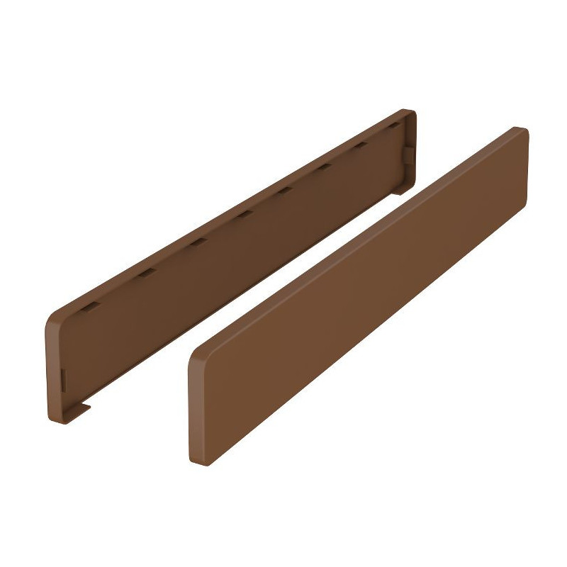 Tapón para alféizar de ventana Nogal (2 pzas.)