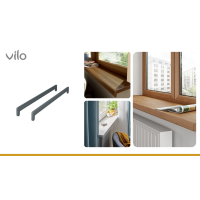 Golden Oak window sill plug (2pcs)