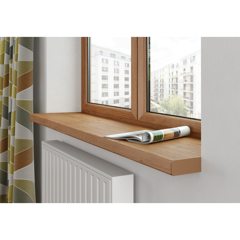 Fensterbankabdeckung 2 Stk pro Packung Vilo Walnuss 420