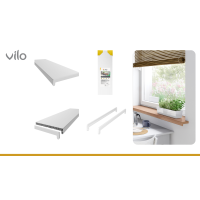 Fensterbankabdeckung 2 Stk pro Packung Vilo Walnuss 420