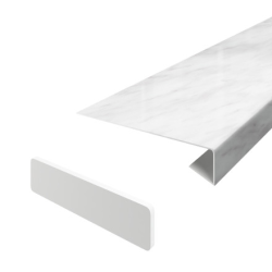 Sillakate 38 cm x 200 cm Marmor