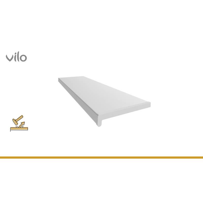 Davanzale interno 30 cm x 200 cm Bianco