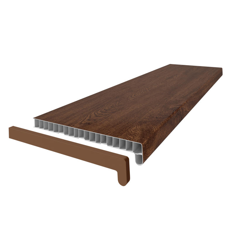 Sisemine aknalaud 25 cm x 150 cm Pähklipuu