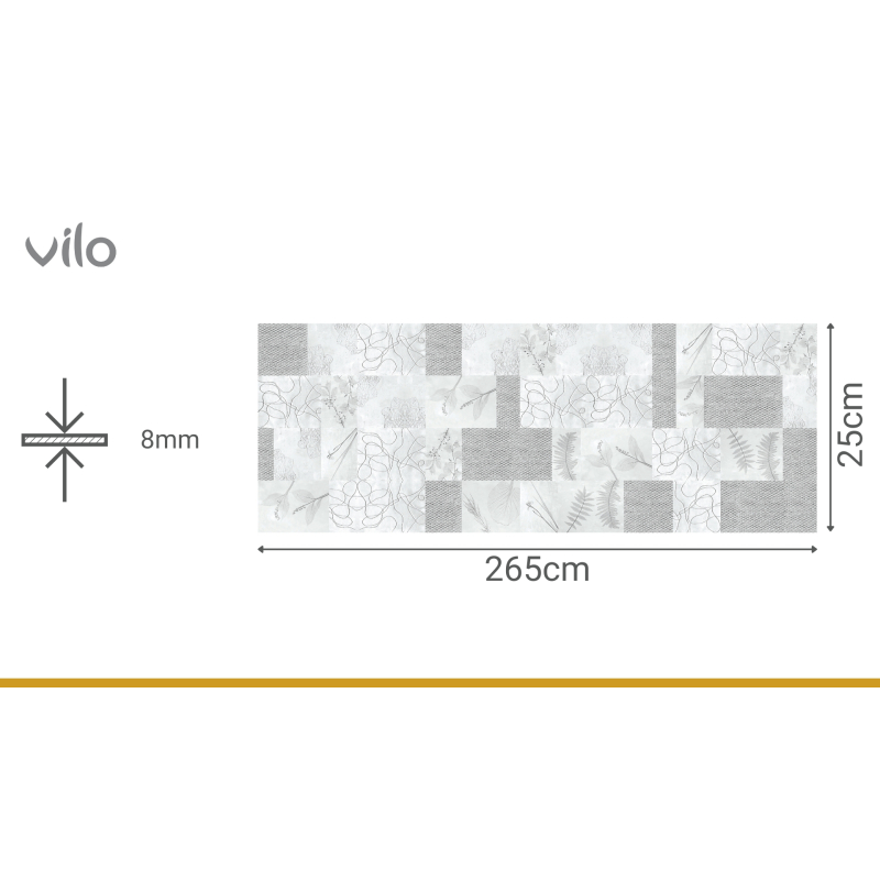 Motivo TWINE GREY panneaux muraux décoratifs