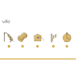 "Motivo TWINE GREY" dekoratyvinės sienų plokštės