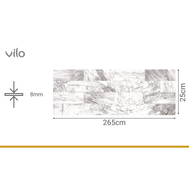 Motivo WINTER MARBLE dekoratyvinės sienų plokštės