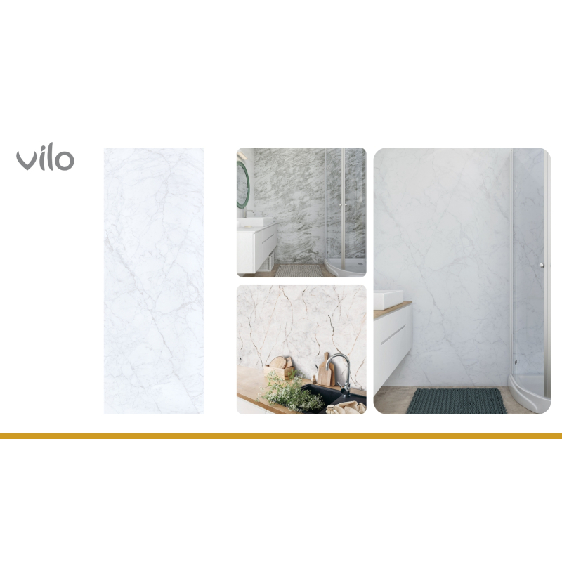 Motivo CARRARA MARBLE dekoratīvie sienas paneļi