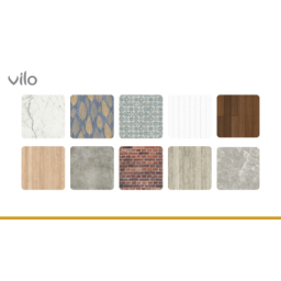 Dekorative Wandpaneele Motivo GREY WOOD