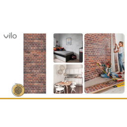 Motivo RED BRICK paneles decorativos de pared