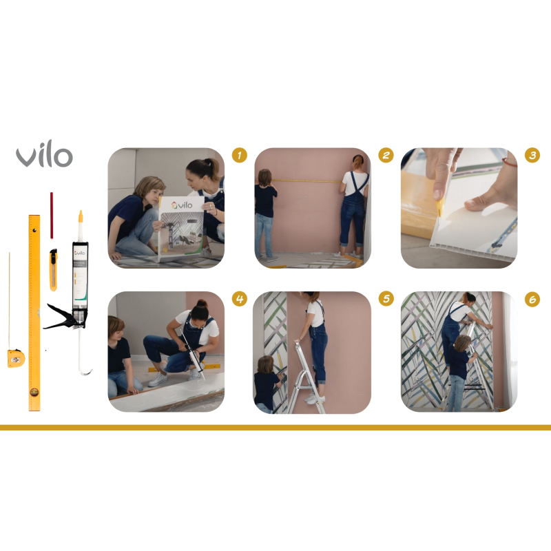 Motivo ANTHRACITE TILES Dekorative Wandplatten