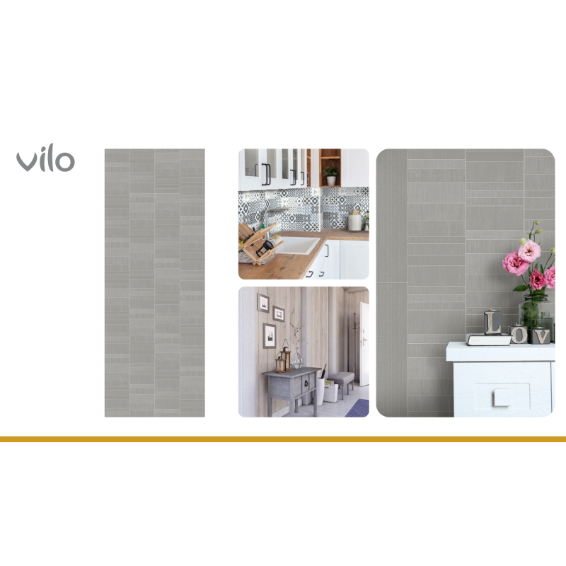 Dekoratīvie sienas paneļi Motivo SILVER D. FLĪZES