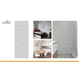 Motivo M WHITE BRICK Dekorative Wandplatten