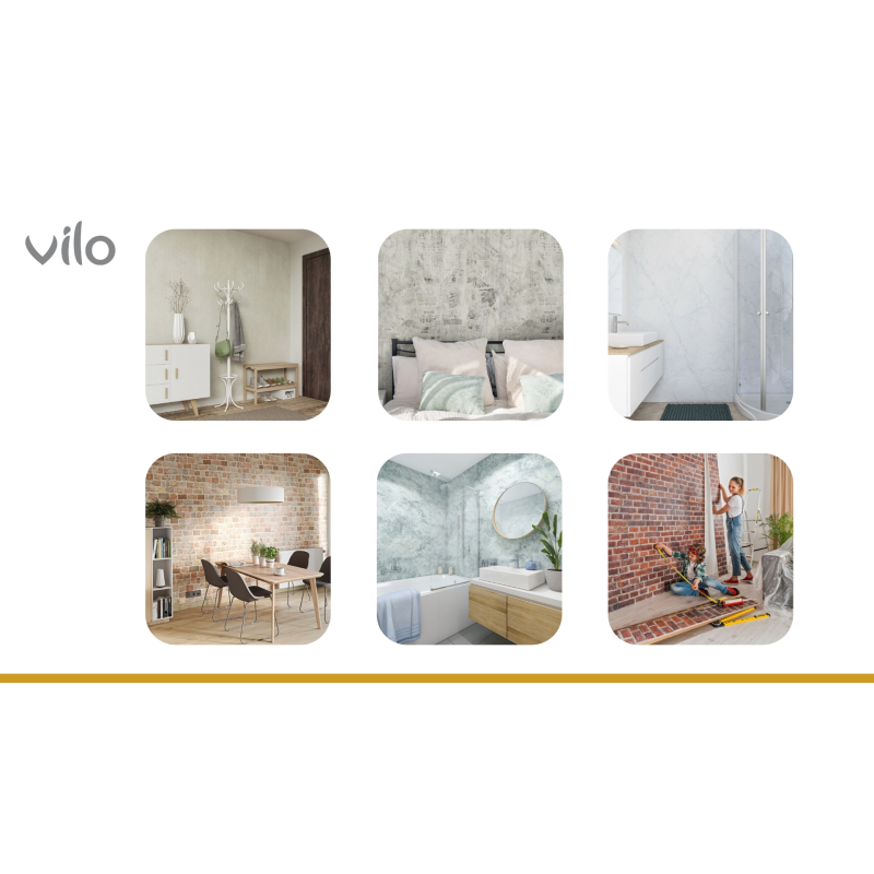Motivo M WHITE BRICK Dekorative Wandplatten