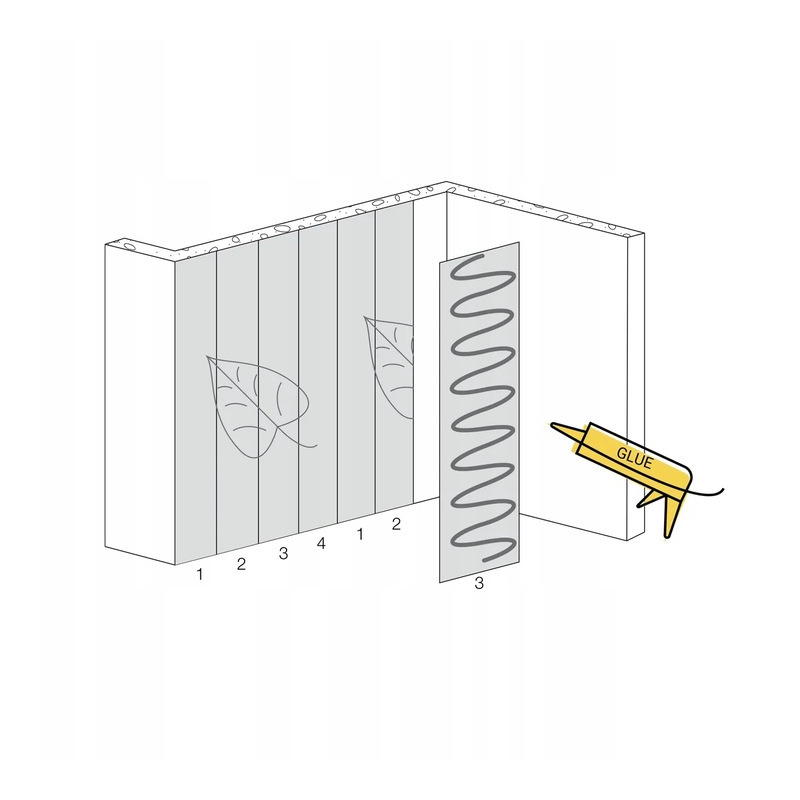 Motivo M WHITE BRICK Dekorative Wandplatten