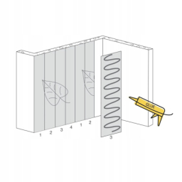 Motivo M WHITE BRICK Dekorative Wandplatten