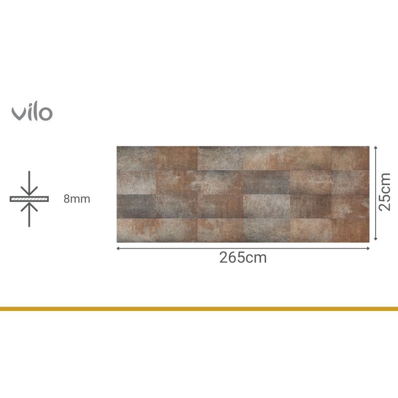 Motivo RUST dekorative Wandplatten