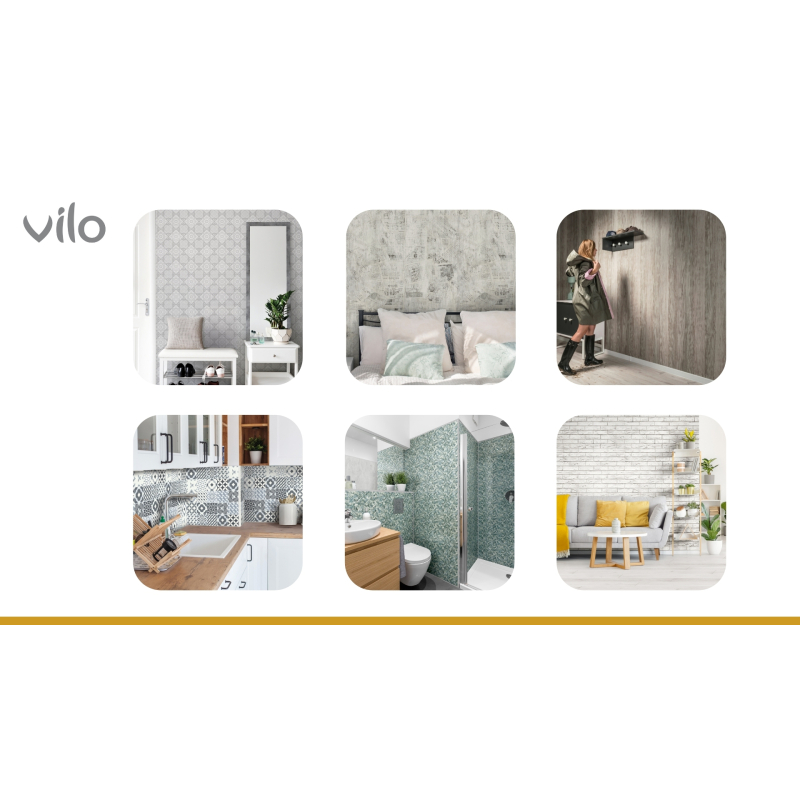 Motivo CONCRETE GRIS paneles murales decorativos