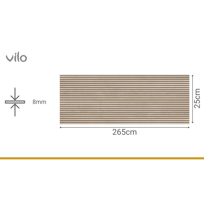Motivo L panneaux muraux décoratifs. LAMELLA SMALL