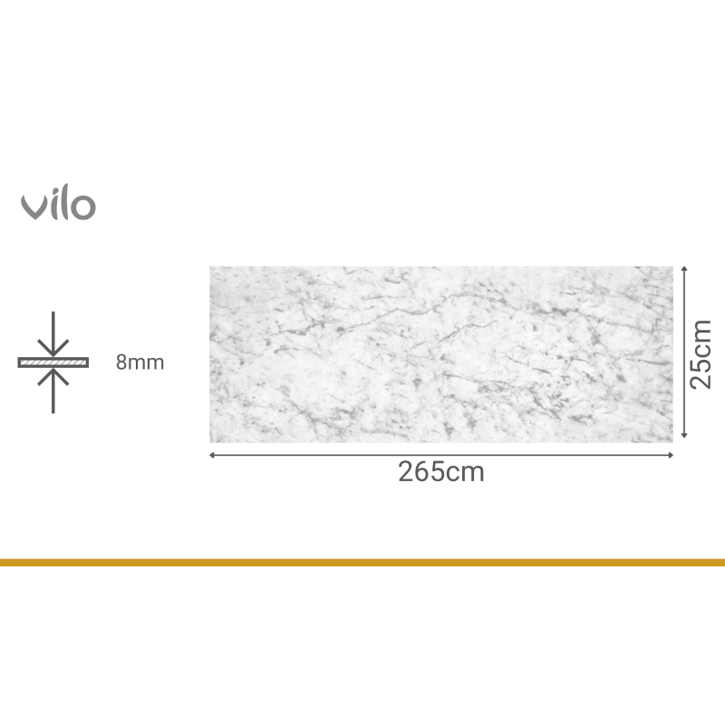 Dekorativní nástěnné panely Motivo WHITE MARBLE