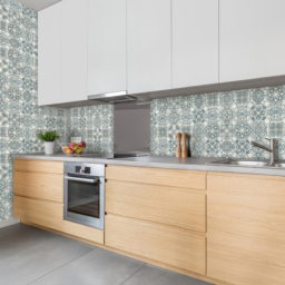 Dekorativní nástěnné panely Motivo ORIENT BLUE MAT
