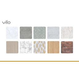 Panele Ścienne PCV do Kuchni Łazienki 265x25cm Panele dekoracyjne na ścianę Motivo CONCRETE STONE