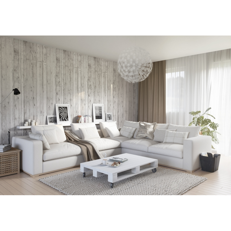 Panele Ścienne PCV do Kuchni Łazienki 265x25cm Panele dekoracyjne na ścianę Motivo CONCRETE STONE