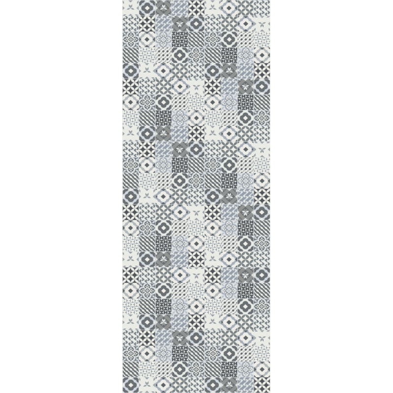 Dekorativní nástěnné panely Motivo BLUE PATCHW. MAT