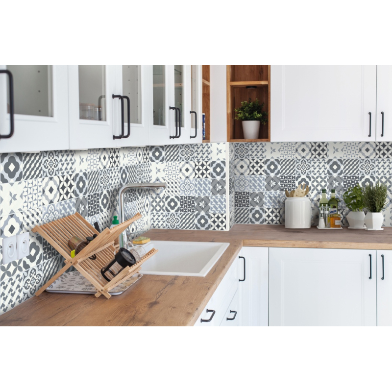 Dekoratiivsed seinapaneelid Motivo BLUE PATCHW. MAT