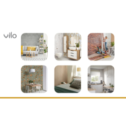 Motivo BLUE MAGNOLIA decorative wall panels