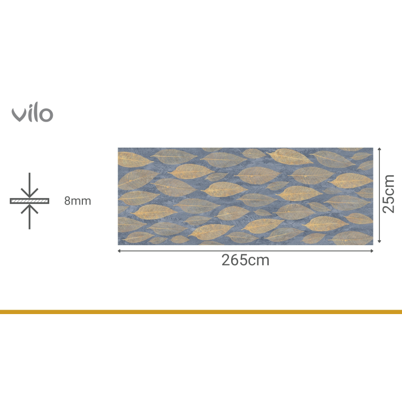 Motivo BLUE MAGNOLIA decorative wall panels