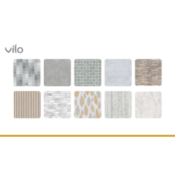 Motivo BLUE MAGNOLIA decorative wall panels