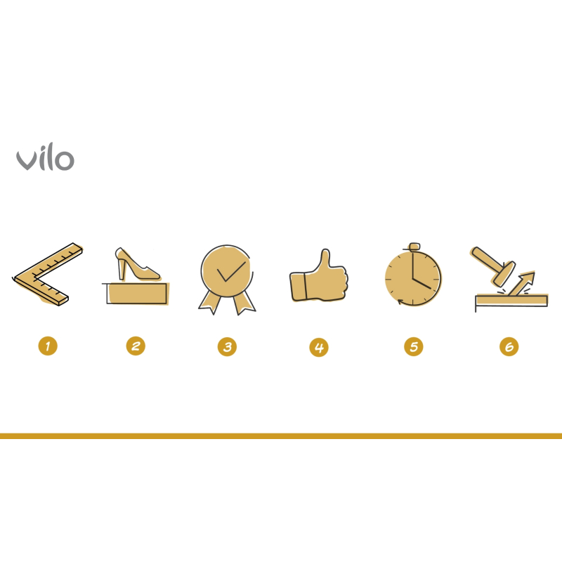 Perfil de junta de dilatación de suelo L40 GOLD 40/186CM