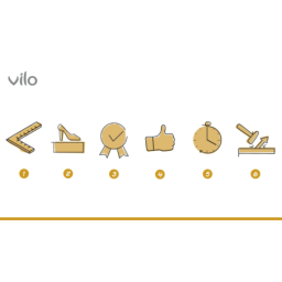 Perfil de junta de dilatación de suelo L40 GOLD 40/186CM