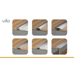 Dilatační profil L40 DARK OAK 40/93CM