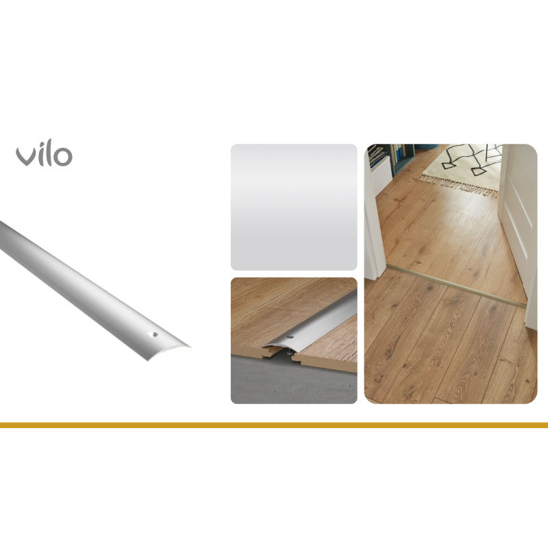 Profilé de joint de dilatation pour sol G110 SILVER 28/93CM