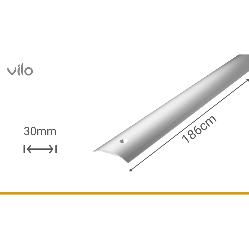 Põrandaliigendiprofiil G110 GOLD 28/186CM