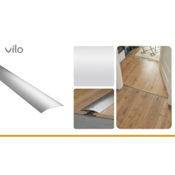 Põrandaliigendiprofiil G112/S SILVER 40/93CM