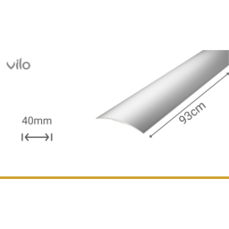 Põrandaliigendiprofiil G112/S SILVER 40/93CM
