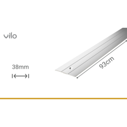 Profilé de joint de dilatation de sol G140 SILVER 38/93CM
