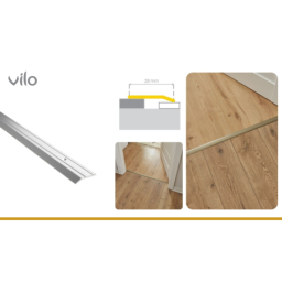 Grīdas savienojumu profils G84 GOLD 28/186CM