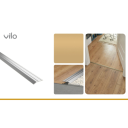 Floor expansion joint strips G84/S GOLD 28/93CM