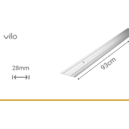 Põrandaliigendiprofiil G109 SILVER 28/93CM