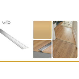 Profilé de joint de dilatation pour sol G109 GOLD 28/186CM