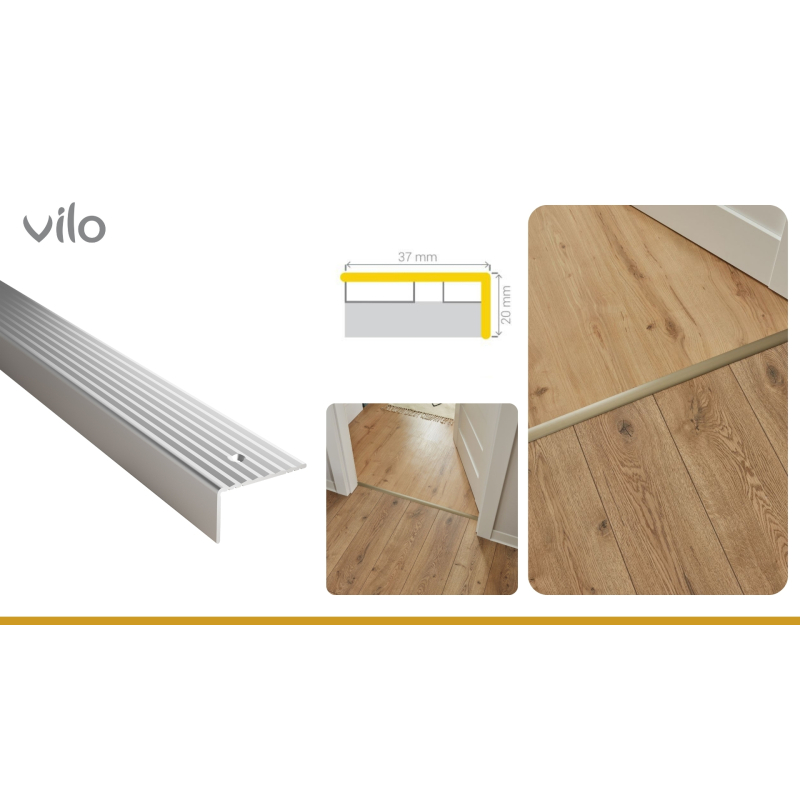 Laiptų pakopos G220 SHAMPAN 37X20/93CM