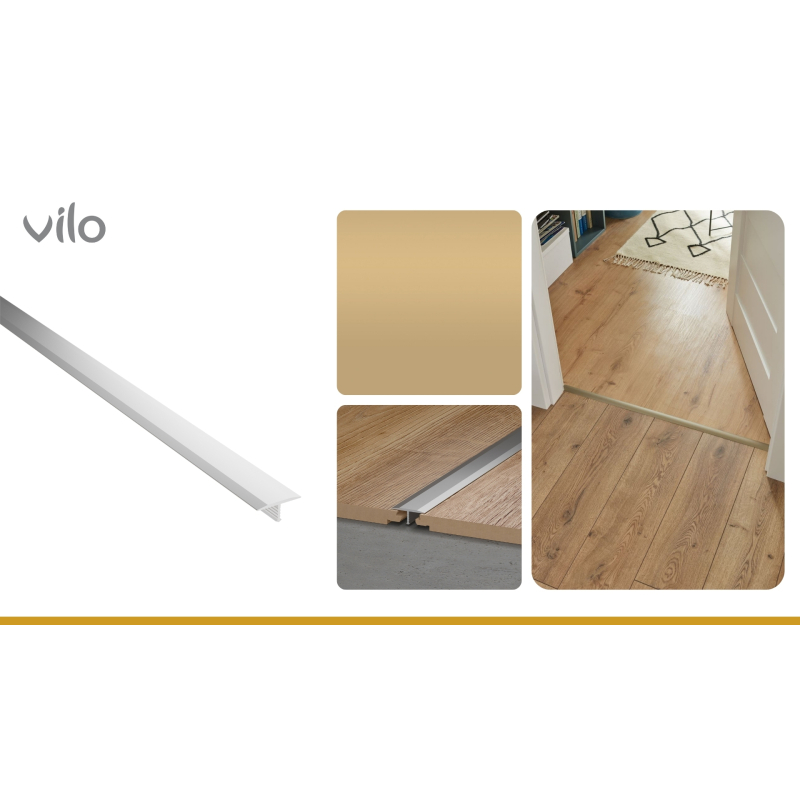 T-BAR 18 ALUMINIO 186CM CHAMPAGNE