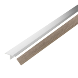T-BAR 18 ALUMINIO 186CM ROBLE ARCILLA
